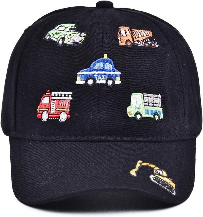 EDCYF Kids Boys Girls Embroidered Baseball Caps Baby Sun hat Toddler Dinosaur Trucker Hats Summer Hats（3-8years - Image 2